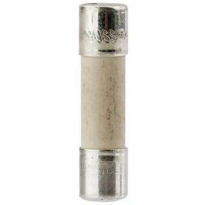 BUSSMANN Fuse: S501 Series, Fast-Acting, 250 mA, 250 V AC, Non-Indicating - Fast-Acting Cylindrical Fuses