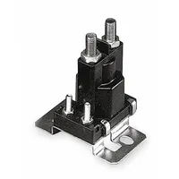 DC Power Solenoid: 80 A Current Rating, 12 V DC Coil Volt, SPST-NO, 4 Terminals, Intermittent (MPN 120 106132S1)