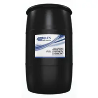 MILES LUBRICANTS Compressor Oil: 55 gal, Drum, 135 Viscosity Index, 468°F Flash Point (MPN MSF1531001)