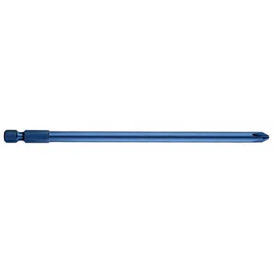 WESTWARD Power Bit: Power Bit, Imperial, PH2 Bit Industry Size, #2 Bit Size, Std - Impact Bits