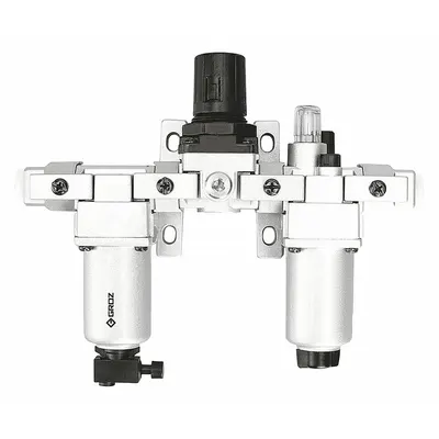 GROZ Filter/Regulator/Lubricator: 1/2 in NPT, 106 cfm, 290 psi Max Op Pressure - GROZ Filter, Regulator & Lubricators (FRLs)