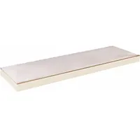 HALLOWELL Boltless Shelf: 48 in x 48 in, 275 lb Load Capacity, Particleboard, Tan, Boltless Shelf (MPN DRHPL4848PT)