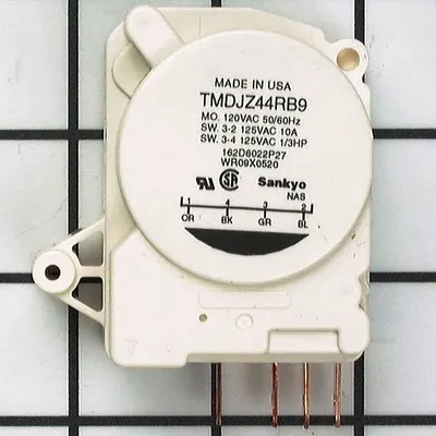 GE Refrigerator Defrost Timer: Mfr Part # WR9X520 - GE Parts for Refrigerators & Freezers