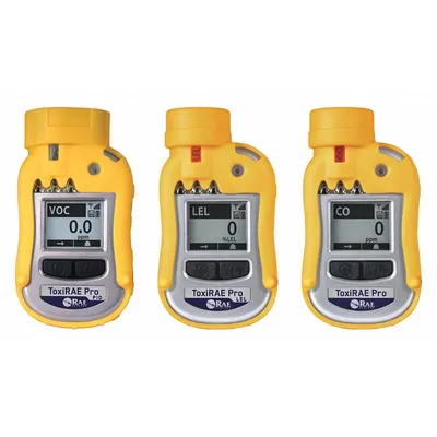 HONEYWELL RAE Systems ToxiRAE Pro Single Gas Detector, Carbon Monoxide, Yellow - Single Gas Detectors
