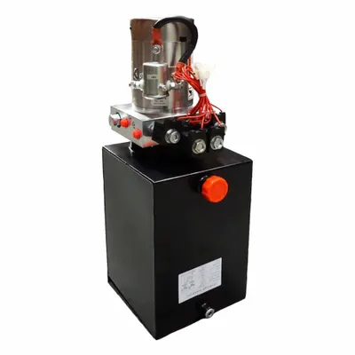 MAXIM Hydraulic Power Unit: 1.3 gpm, 3,200 psi Max. Pressure, 3 gal Reservoir Capacity - Double Acting DC Hydraulic Power Units