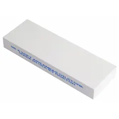 Hard Arkansas oilstone with Ultra Fine grit for precision sharpening and honing of cutting tools, knives, and industrial blades. Provides a consistent abrasive surface for deburring and edge refinement in machining, woodworking, and maintenance tasks.