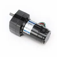 LEESON Parallel Shaft Gearmotors: Parallel, 90V DC, TENV, 60 RPM, 56 in-lb Max Torque, 30:1, 0.8 A (MPN M1125003.00)