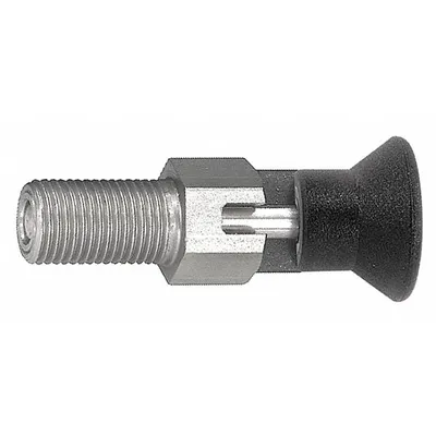 KIPP Indexing Plunger: Locking, 18-8 SS Body w/ 400 SS Plunger - Locking Pull-Knob Indexing Plungers