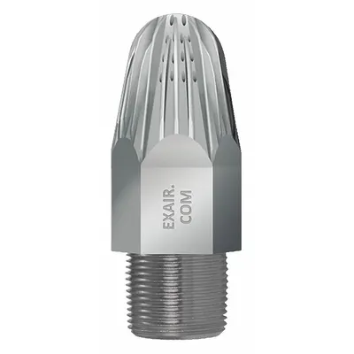 EXAIR Air Gun Nozzle: Aluminum/Zinc, 4 3/16 in Extension Lg - Exair Air Gun Nozzles