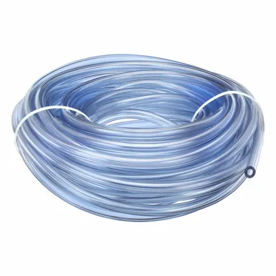 EXCELON Tubing: PVC, Clear, 3/8 in Inside Dia, 3/4 in Outside Dia - Drain Line PVC Tubing