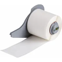 Continuous Label Stock: 1 29/32 in x 50 ft, Polyester, White (Gloss), Outdoor (MPN M7C-1900-8591)