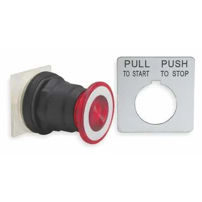 SCHNEIDER ELECTRIC 9001SKR8R Mushroom-Head Push-Button Operator - Mushroom-Head Push-Button Operators