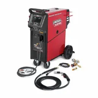 LINCOLN ELECTRIC Multiprocess Welder: Power MIG 262MP, DC, MIG Pack (MPN K5376-1)