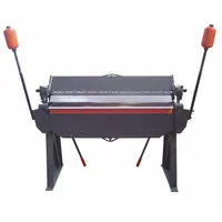 DAYTON Sheet Metal Brake: Hand Lever : Top and Bottom Edge Actuation + Finger, 51 in Max. Bending Wd