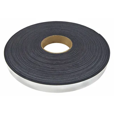 STORCH PRODUCTS Roll Magnet: Indoor Adhesive Nonmagnetic Side, 100 ft Overall Lg - Flexible Magnet Rolls