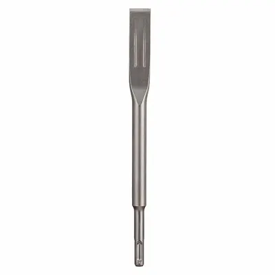 MILWAUKEE Self Sharpening Chisel Bit: 3/4 in Head Wd, 10 in Overall Lg - Self-Sharpening Chisel Bits for SDS-Plus Hammer Drills