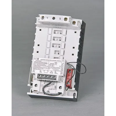 GE Lighting Magnetic Contactor: 2 Poles, 277V AC, 30 A, 2-Wire - Mechanically Held Lighting Contactors