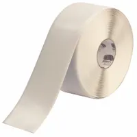 Floor Marking Tape: Extra-Durable, Solid, White, 4 in x 100 ft, 50 mil Tape Thick, Mighty Line® (MPN 4RW)