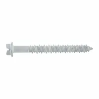 DEWALT Screw Anchor: 2 3/4 in Overall Lg, 3/16 in Dia, Steel, Stalgard®, Hex, Hex, Steel, 1,000 PK (MPN DFM2ELD215)