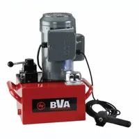 BVA HYDRAULICS Hydraulic Pump: 10,000 psi Max. Op Pressure, 476 cu in/min Max. Flow Rate, 120V AC (MPN PE50W3N03A)
