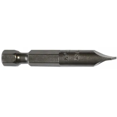 APEX Power Bit: Power Bit, Slotted Head, Imperial, 2F-3R Bit Industry Size, Std - Impact Bits