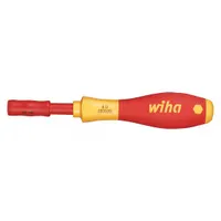 WIHA Bit Holder: Bit Holder, Hand, 1/4 in Compatible Bit Size, Hex Compatible Bit Shank, Nonmagnetic (MPN 28400)