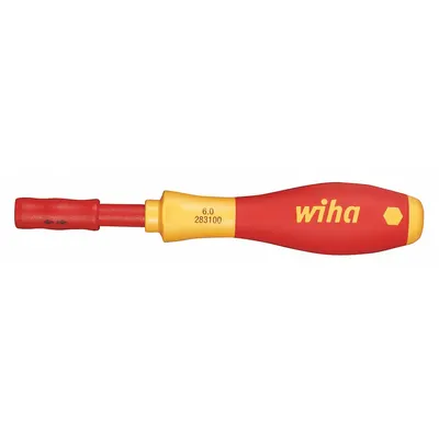 WIHA Bit Holder: Bit Holder, Hand, 1/4 in Compatible Bit Size, Hex Compatible Bit Shank - Standard Bit Holders