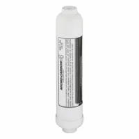 NU-CALGON Inline Water Filter: 20 micron, 1 gpm, 10 in Overall Ht, 2 1/2 in Overall Dia (MPN 4617-24)