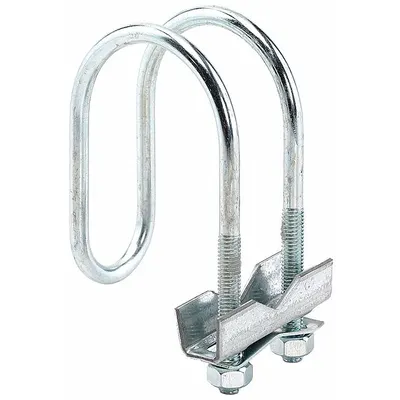 TOLCO Fast Clamp Sway Brace: Steel, 1 in Ht, 3 in Lg - Rigid Seismic Bracing