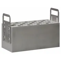 LABCONCO Heat Block: Aluminum, 15 in Overall Wd, 15 in Overall Lg, 28 Wells, 95 mm Well Dia, 720 mL (MPN 7322800)