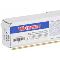 WESTWARD Brazing Alloy: Low-Fuming Bronze, 0%, RBCuZn-C, 5/32 in x 36 in, Bare