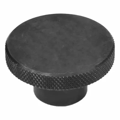 JW WINCO Knurled Screws; Knurled Hand Knobs: Knurled, Steel, 3/8"-16 Thread, 0.63 in Thread Lg - Knurled Knobs with Threaded Hole