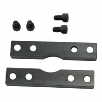 ARO Attachable Mounting Kit: Attachable Mounting Kit, Flange, Fits 2 1/2 in Bore Dia, Steel, AN (MPN 115284)