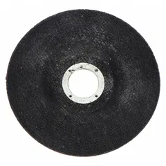 High-performance combination wheel for cutting and grinding in foundry applications. Type 27 design with 24 grit ZA/SC abrasive blend for ferrous metal stock removal. Measures 9" diameter, 1/8" thickness, 7/8" arbor hole. Part of the BlueFire ZC series.