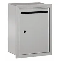 Letter Box: 1 Doors, 19 in H x 15 in W x 6 3/4 in D, Recessed Mounting, Powder Coated (MPN 2245AU)