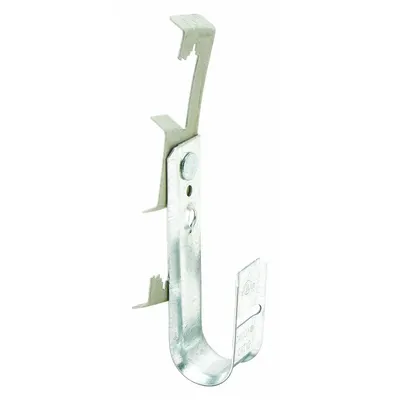 NVENT CADDY J-Hook Clamp: Clip-On with Locking Latch, 3/4 in Max. Bundle Dia. - Wire & Threaded Rod J-Hooks