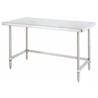 Table: 30 in Overall Wd, 34 in Overall Ht, 8 ft Overall Lg, Stainless Steel, 1,000 lb Load Capacity (MPN GRWT309US)