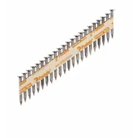 PASLODE Metal Connector Nails,1 1/2" L,Plain: Connector Nails, Flat, Smooth, Steel, Plain, 3,000 PK (MPN 650026)