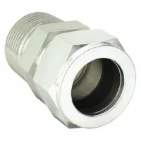 Compression Fitting Adapter: 1 in OD x 1 in Pipe Size, 1 5/16-20 Thread Size, Compression x MNPT (MPN 16MSC16N-S)