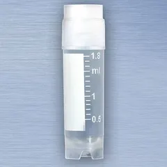 APPROVED VENDOR Cryogenic Vial, Polypropylene, 2 mL, 12.5 mm Body Dia, Sterile, Colorless (3012)