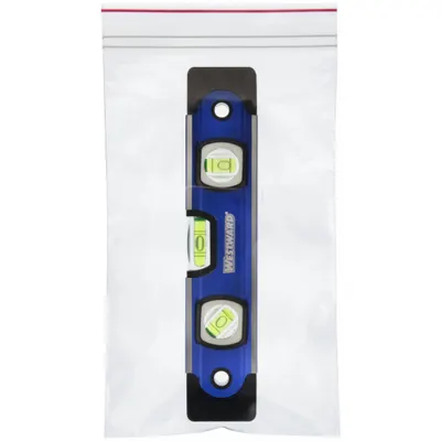 MINIGRIP RED LINE Single-Zip Reclosable Poly Bag, 6 in x 9 in, 2 mil, 1,000 PK - Single-Zip Reclosable Poly Bags
