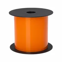 Continuous Label Stock: 4 in x 75 ft, Vinyl, Orange, Indoor/Outdoor (MPN BMSLT406RF)