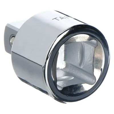 WESTWARD Socket Adapter: 3/4 in Output Drive Size, Square, 2 5/8 in Overall Lg - 1" Drive Hand Socket Adapters