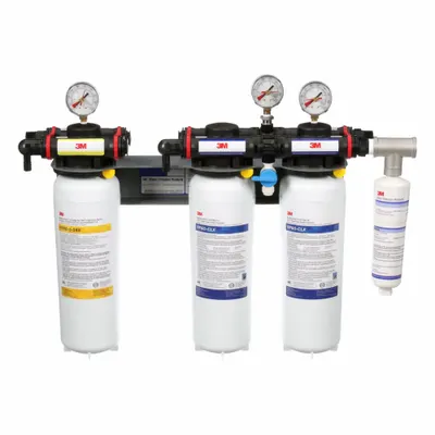 3M Water Filter System: 0.2 micron, 7 gpm, NPT, 18 3/4 in Overall Ht, 70,000 gal - Multi-Purpose Water Filter Systems