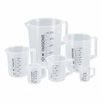 APPROVED VENDOR Beaker: Low Form with Handle, Polypropylene, Translucent, 5,000 mL, Non-Sterile (MPN 292457)