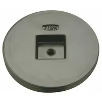 Countersunk Cleanout Plug: Plug, 3 1/2 in Size, Threaded, Black (MPN CO2490-A35)