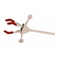 OHAUS Platform Clamp: Dual Adjust Clamp, Zinc, 10 3/4 in Overall Lg, 3 Prongs, 4 in Overall Ht (MPN CLM-MULTI3DZL)