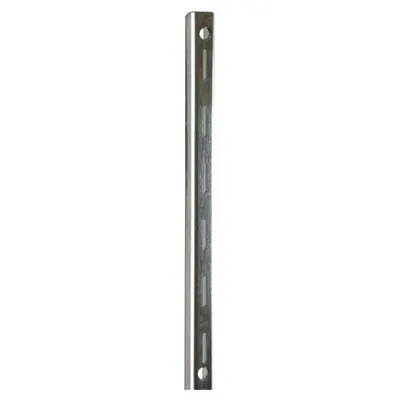 ECONOCO Single Slotted Standard: Single, 2 in Slot Spacing, 1 in Slot Lg - Surface-Mount Slotted Standards