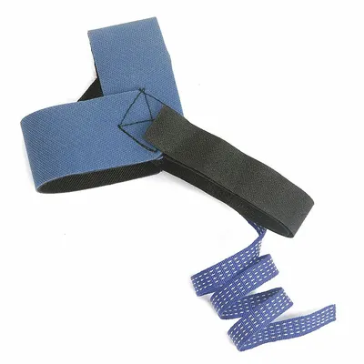 OEM APPROVED VENDOR Heel Grounding Strap, Blue, Hook and Loop Fastening - Heel Grounding Straps