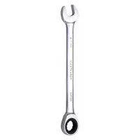 WESTWARD Combination Wrench: Alloy Steel, Chrome, 27 mm Head Size, 14 in Overall Lg, Std (MPN 54PN65)